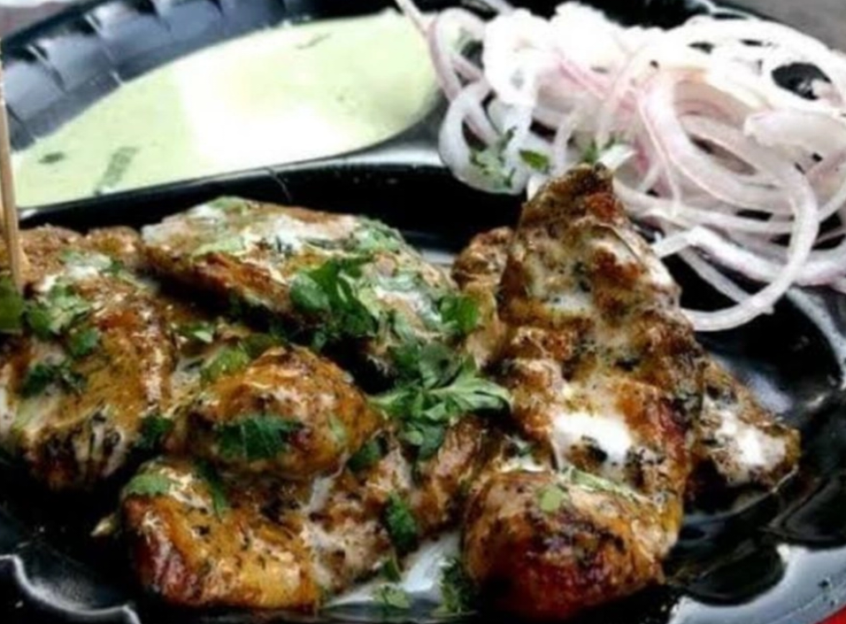 Marinated Soya Chaap Afghani